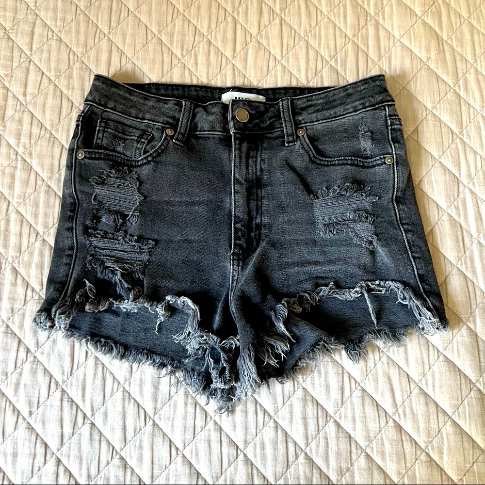 JBD High-Rise Distressed Cut-off Shorts